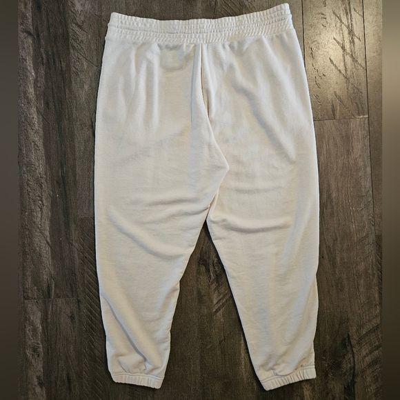 ❌️ Adidas Athletic White & Red Stripe Fleece Jogger Sweatpants - Size 2X NWT ❌️ - Picture 6 of 10